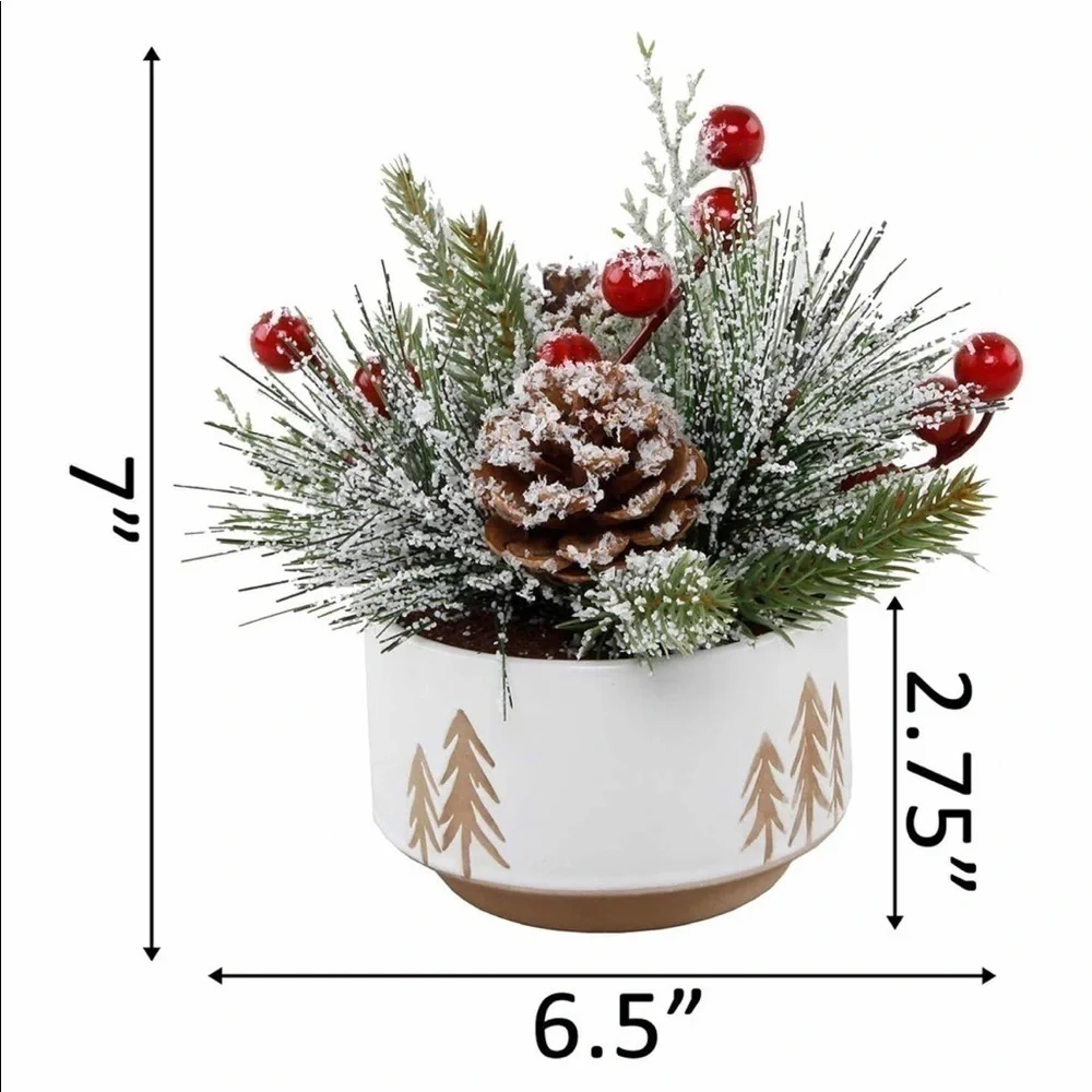 New Ceramic Reverse Tree Pot - Picture 2 of 6